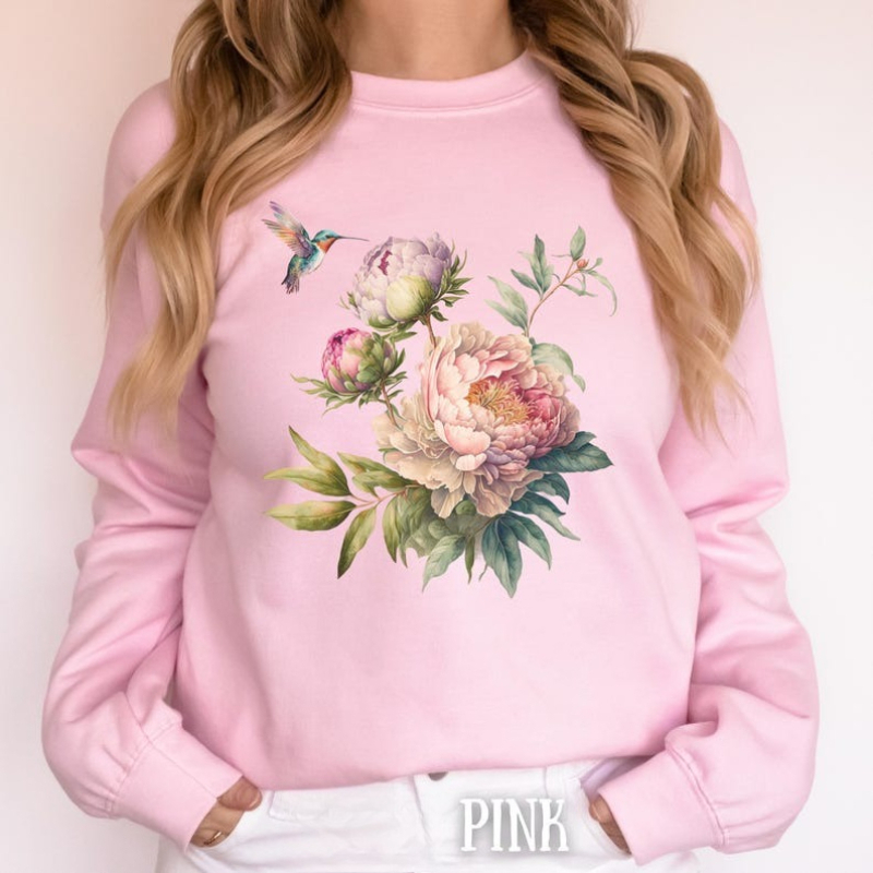 Autumn and Winter Floral Crewn - огляд і ціна Plant Parent Hoodie