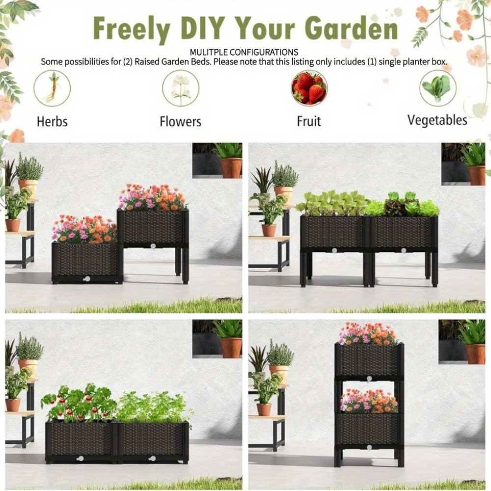 Garden Raised Bed, Elevated Fl - огляд і ціна Plant Parenting