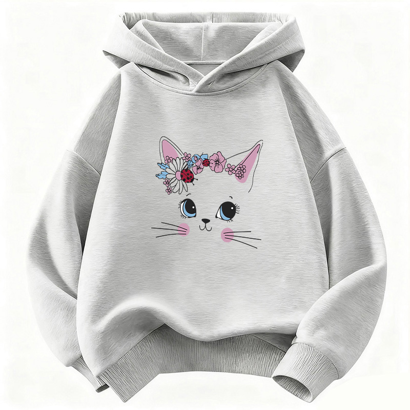 Sweet Cat Meme with Flower Cut - огляд і ціна Plant Parent Hoodie