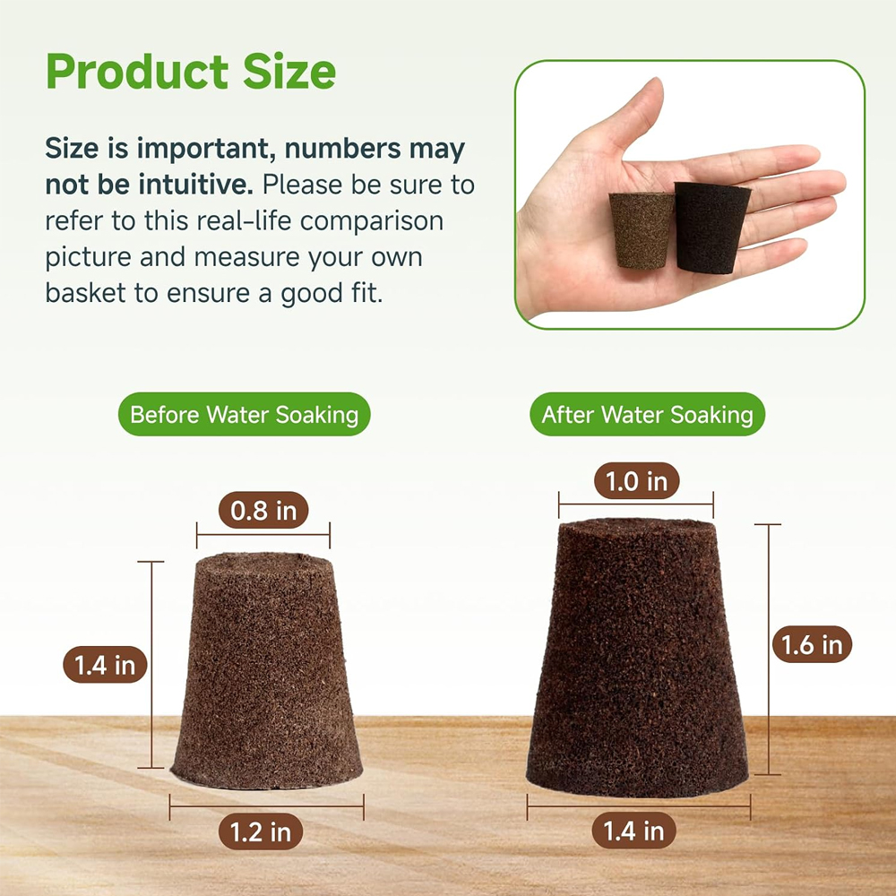 20 Hydroponic Growing Sponges, - огляд і ціна Plant Parenting